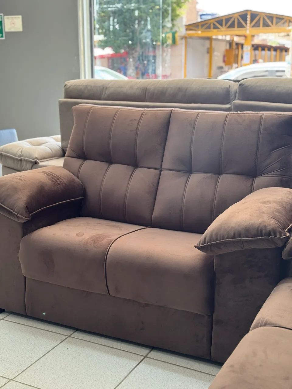 Conjunto 3 e 2 lugares novo!  - Foto 2