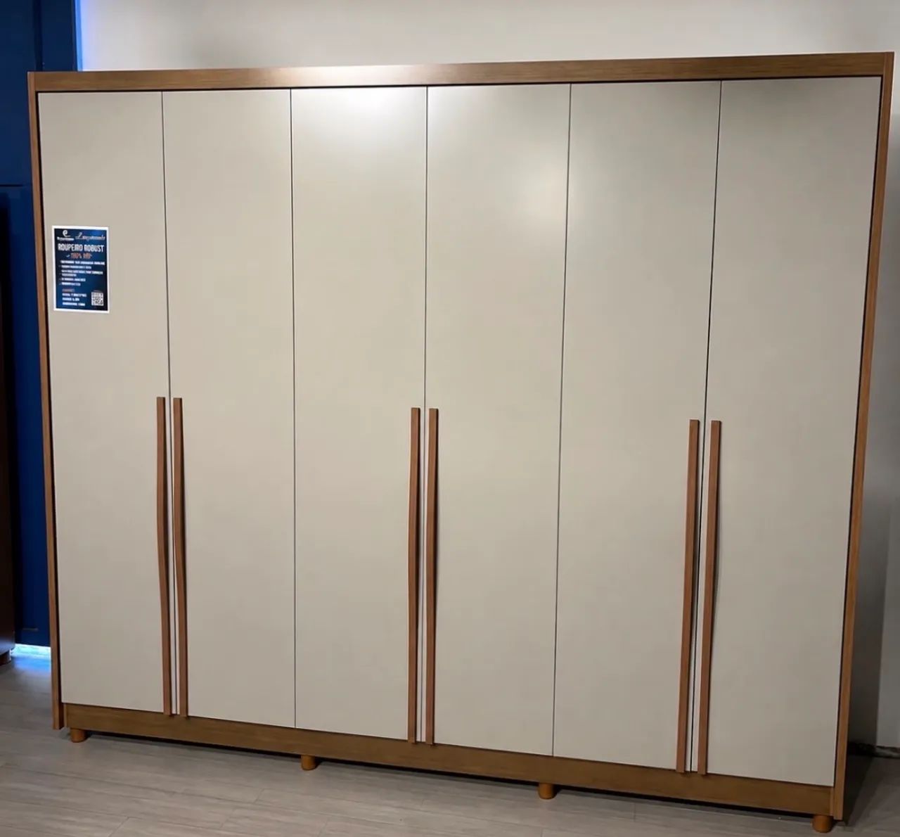 Guarda roupa casal MDF 2,76m 