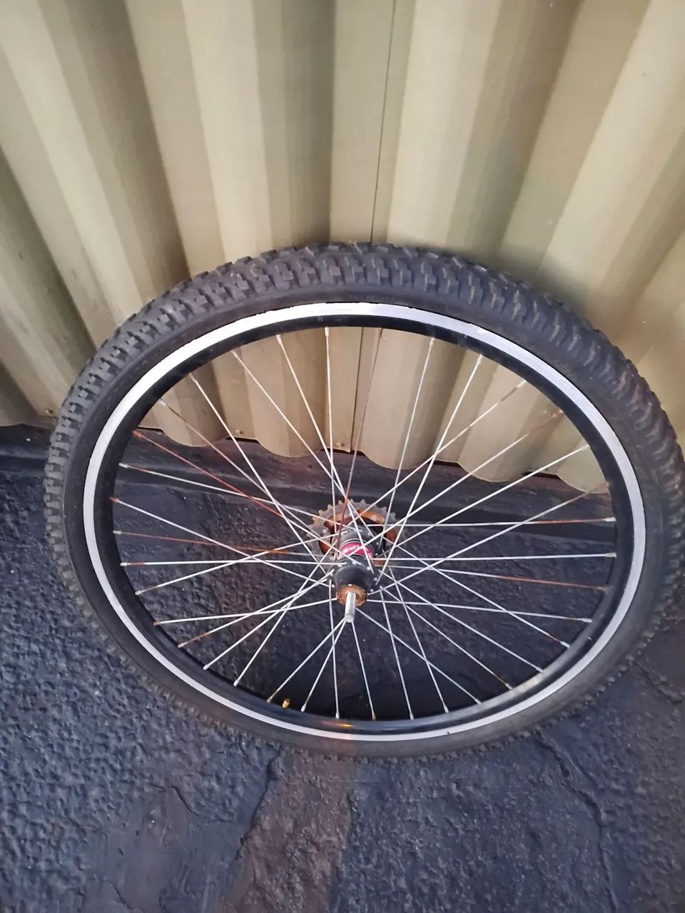 Roda aro 26 pneu bom . - Foto 4