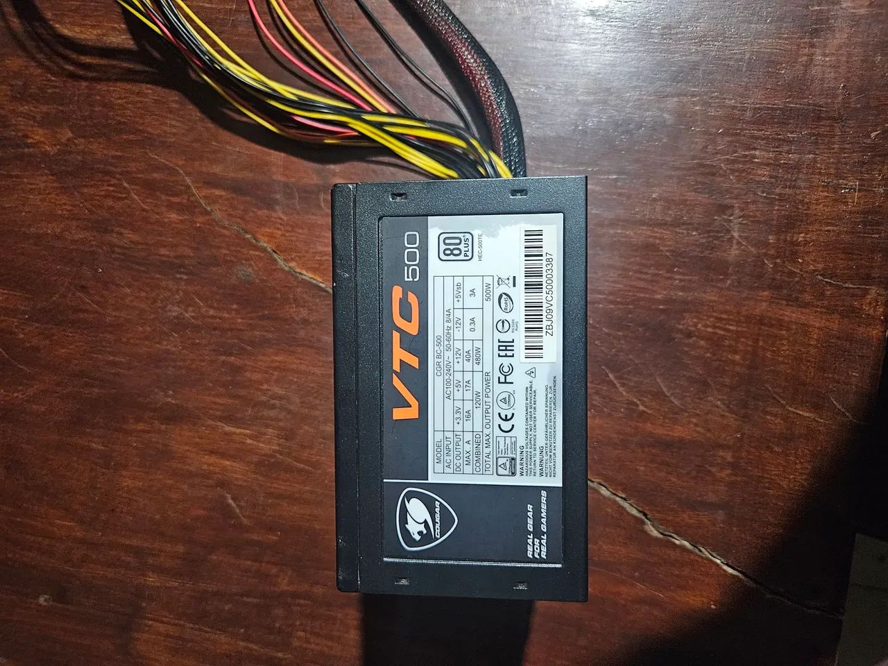 Excelente fonte 500w Cougar ! - Foto 2