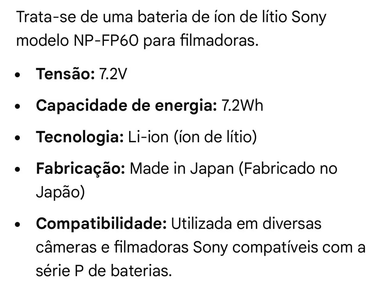 Bateria sony  - Foto 4