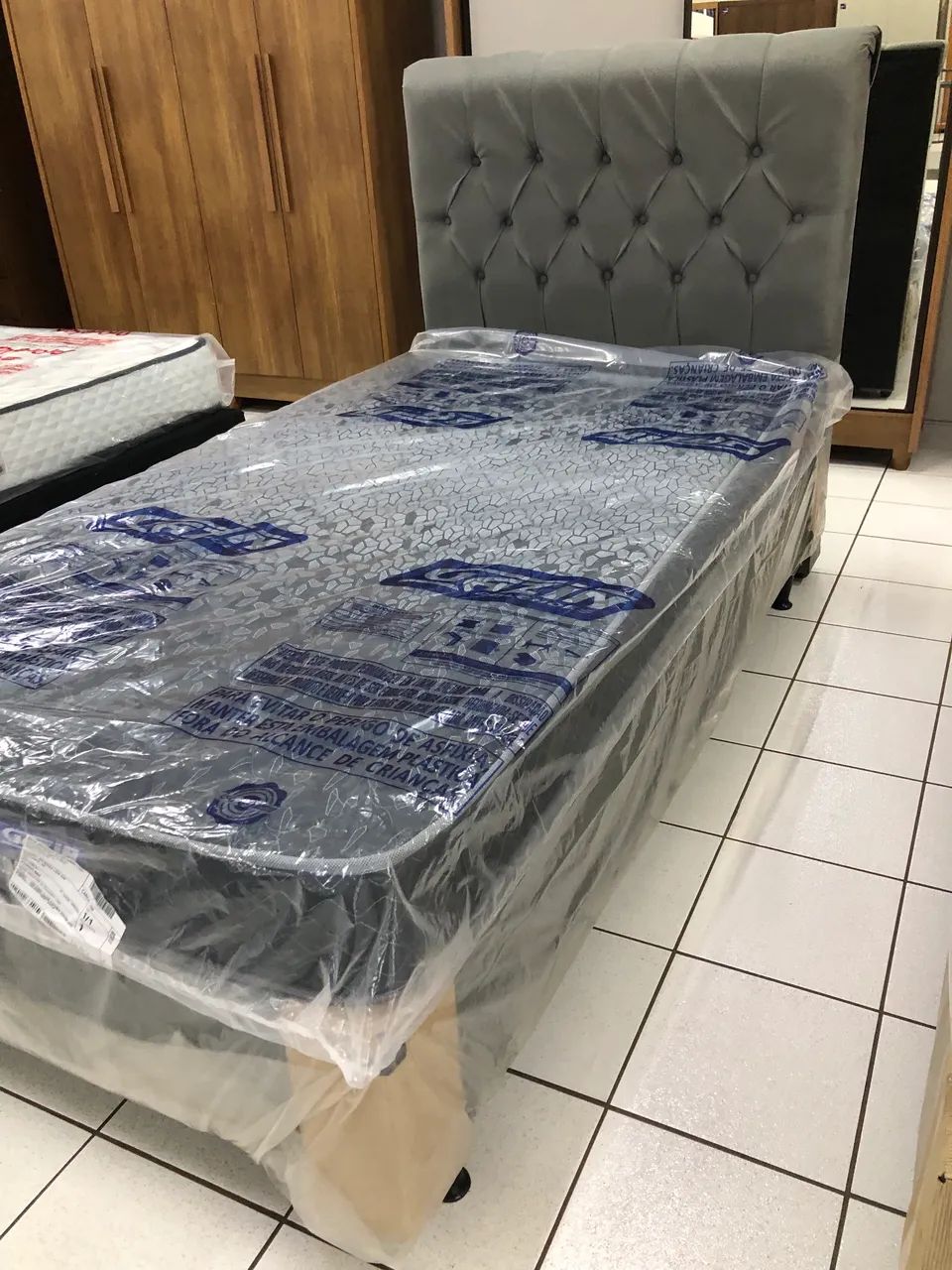 Cama solteirao viúva 1,08 m NOVA - Foto 3