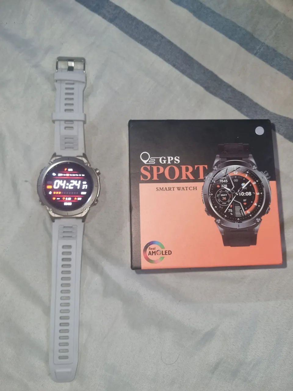 Smartwatch gps y101, sono, oximetro, freq card, bussola, altimetro e barômetro. - Foto 2