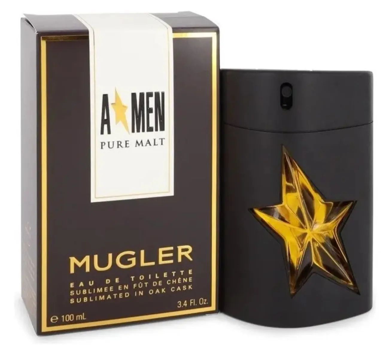 Perfume A*Men Pure Malt Mugler 100ML ( OBS Produto Descontinuado Peça Colecionador )