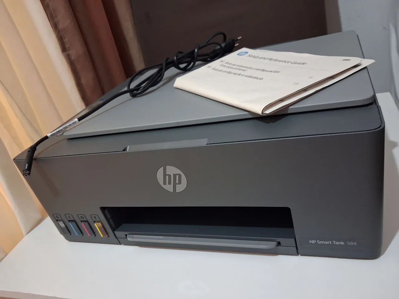 Impressora Multifuncional HP Smart Tank 584 - Preta