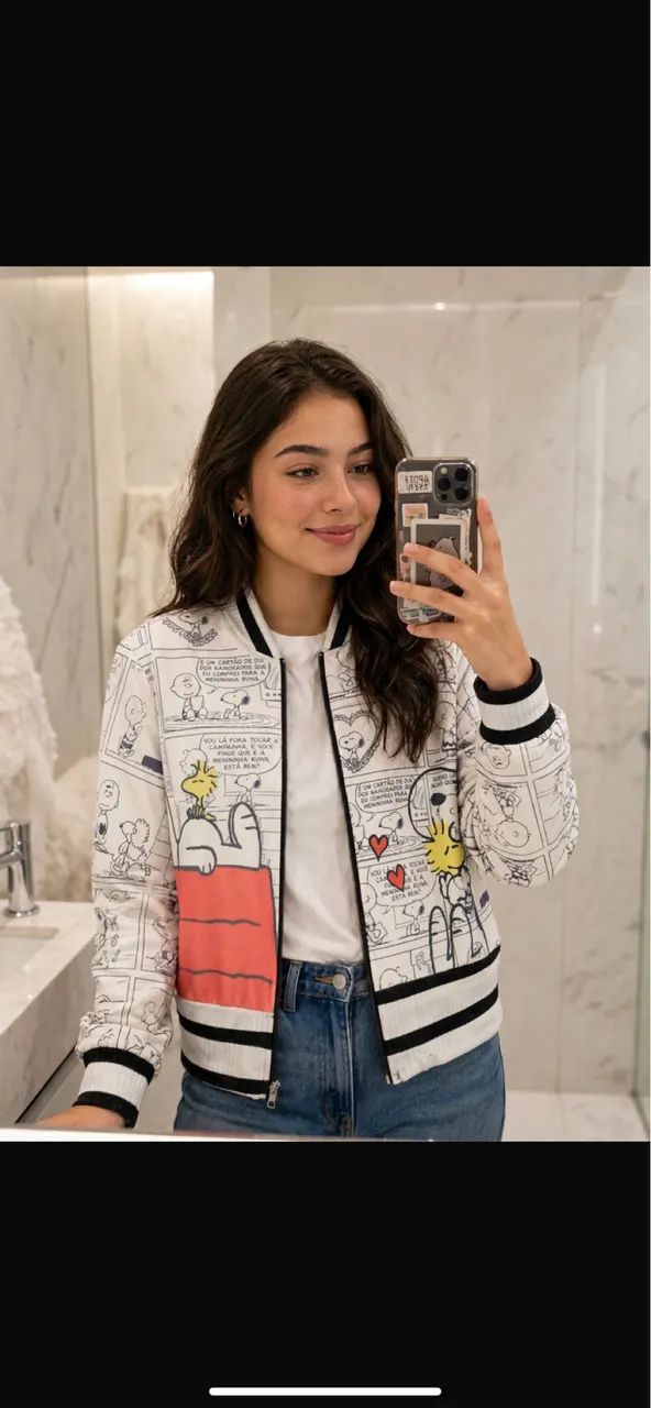 Blusa de frio Snoopy 