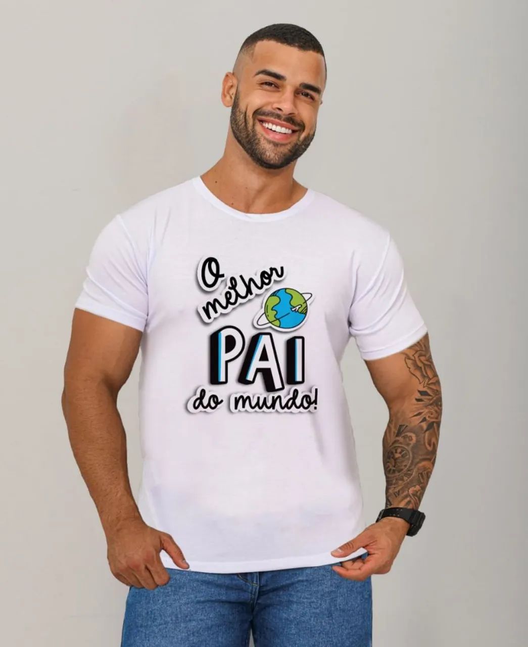 Camiseta Melhor Pai do mundo