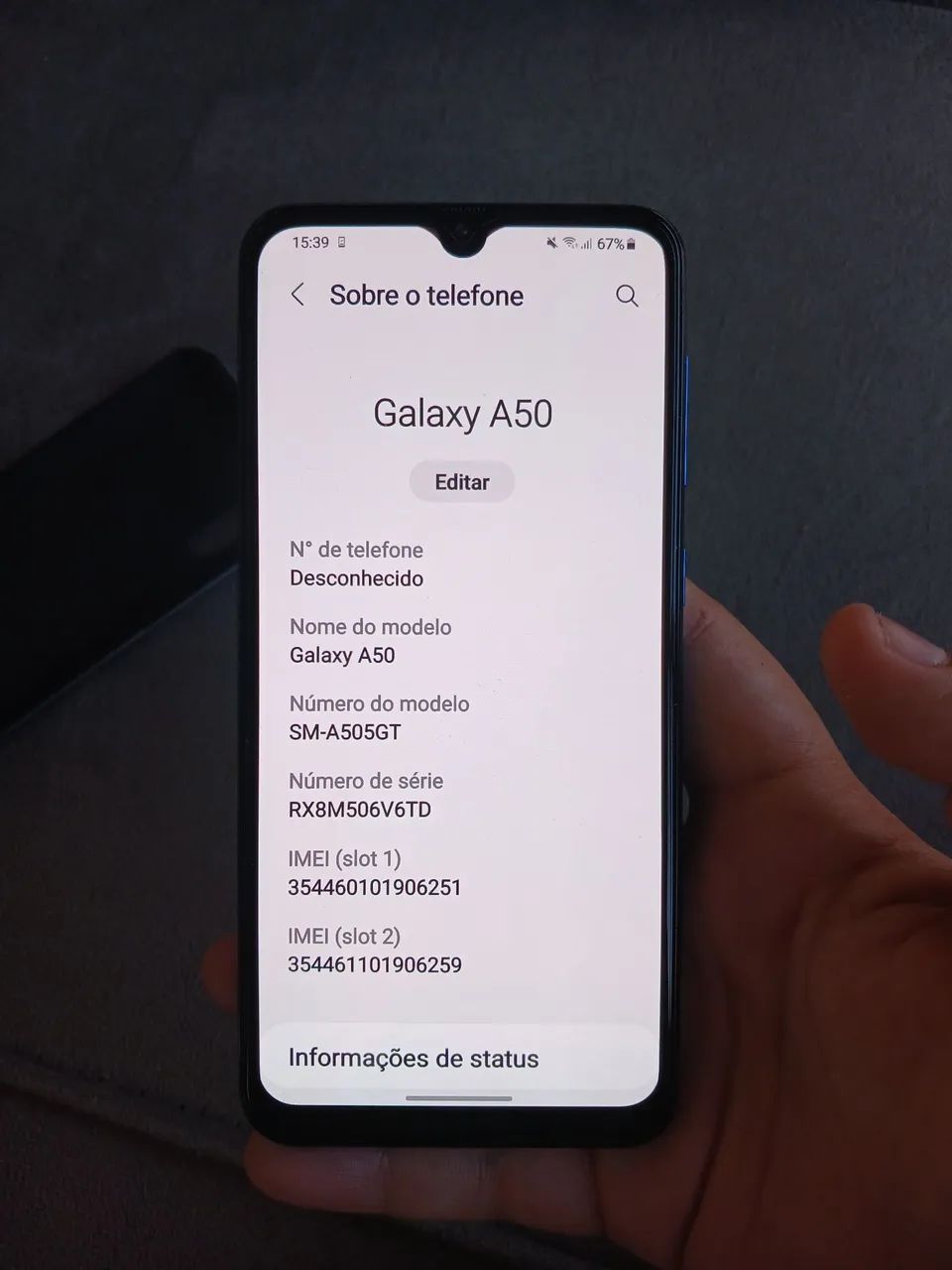 Celular galaxy a 50