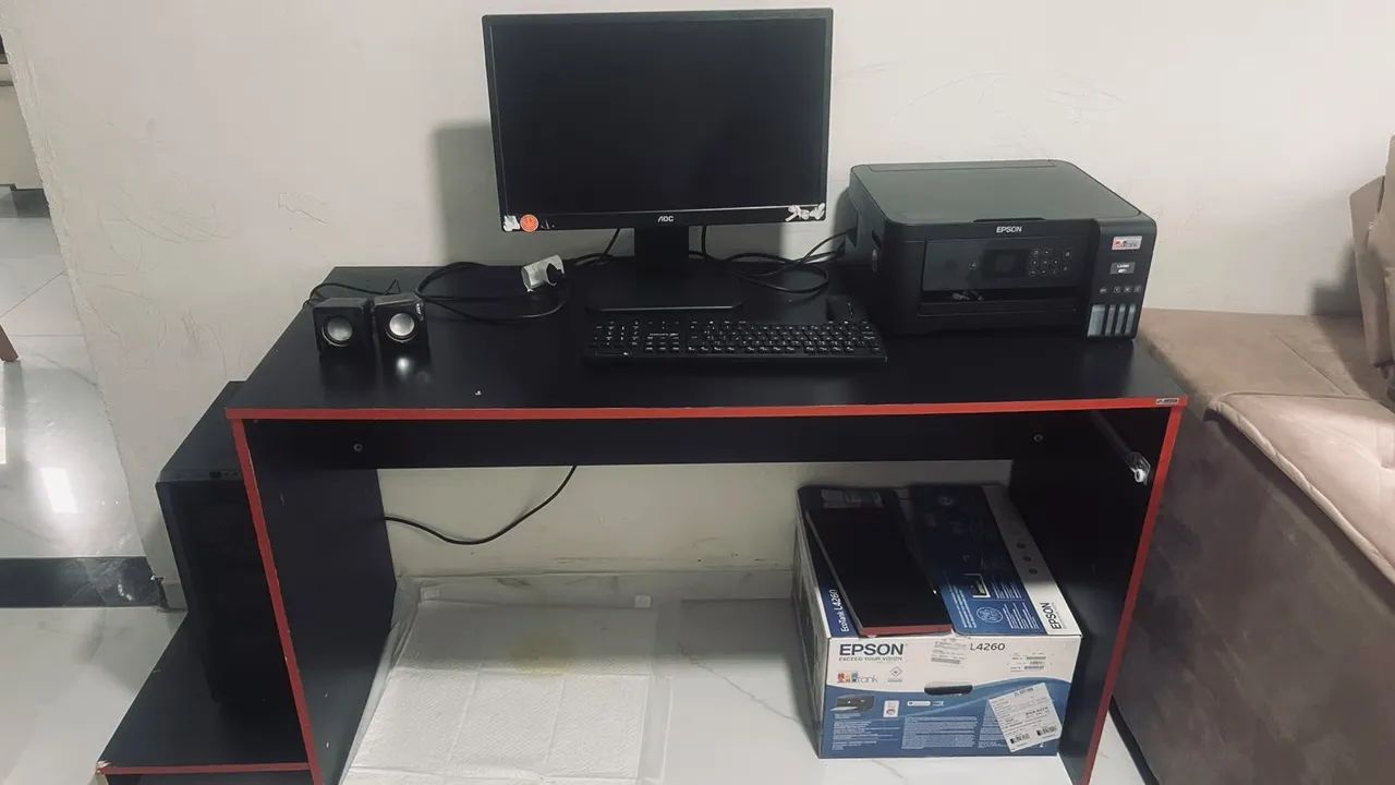 Vendo Pc completo com impressora e scanner 