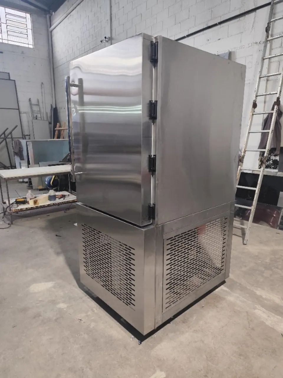 Equipamento de Congelamento Rápido 25kg por Ciclo