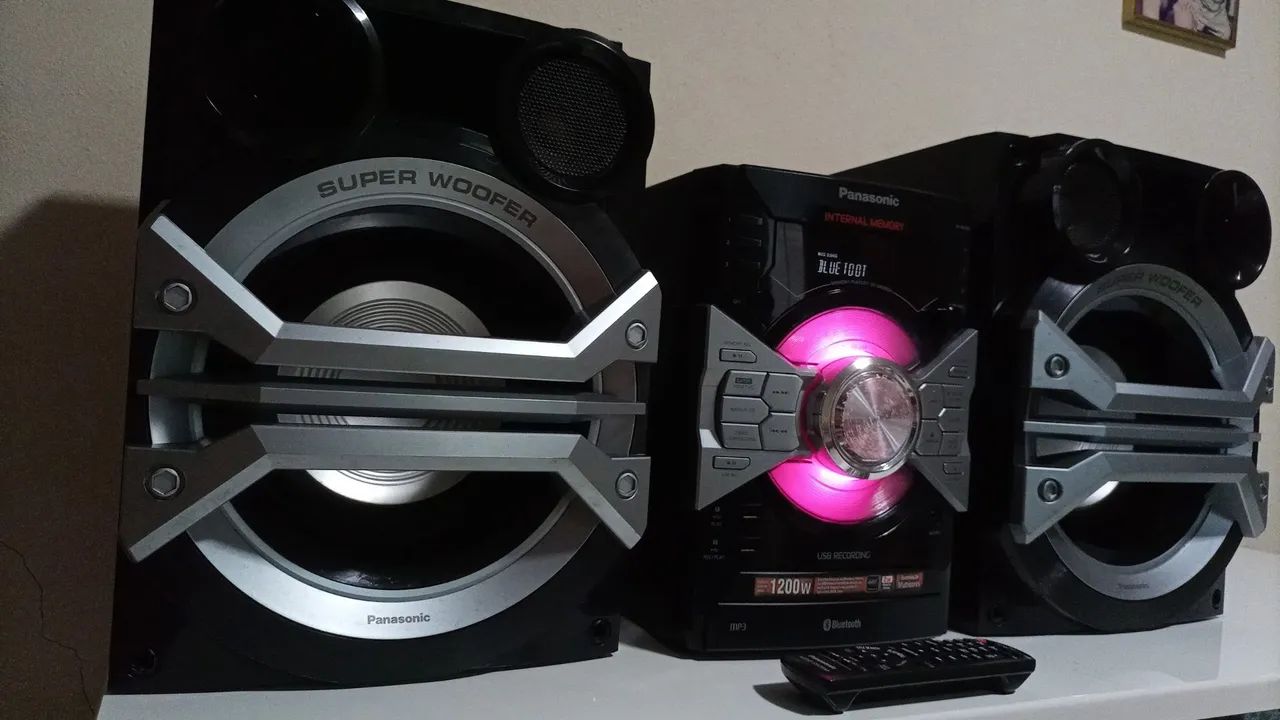 Aparelho de som Panasonic /Bluetooth. *Top de linha - Foto 4