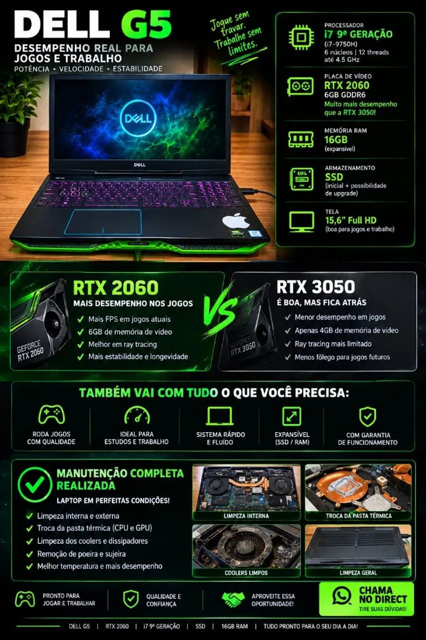 Notbook Gamer Dell G5 - Foto 2
