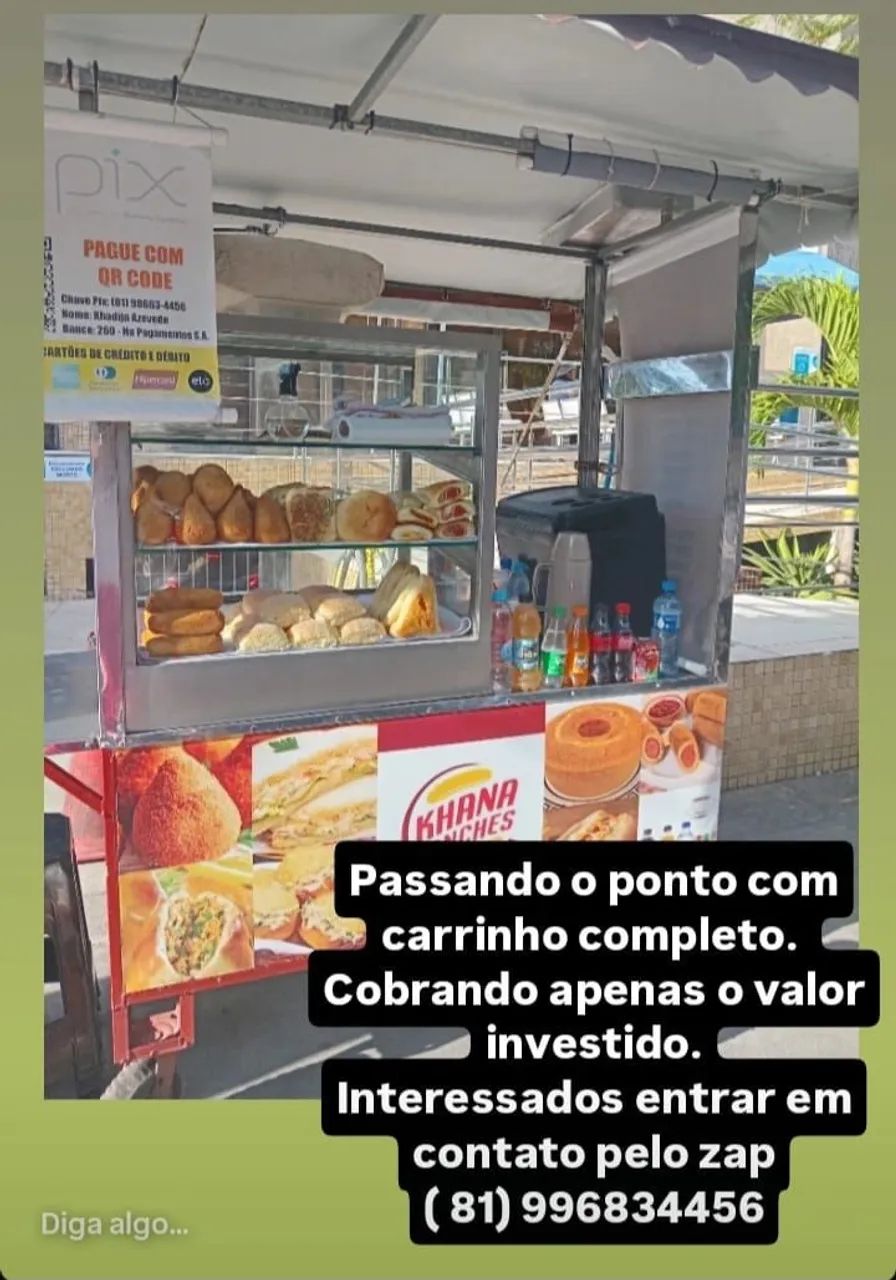 Carrinho de Lanche 