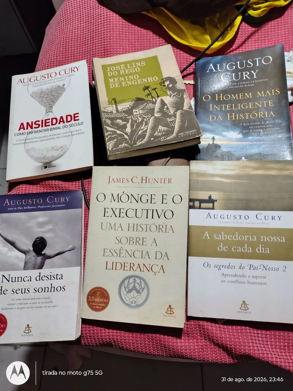 Livros augusto cury