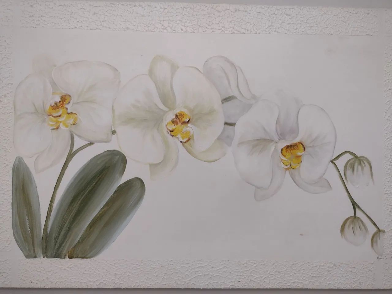 Quadro com pintura assinada - Foto 3