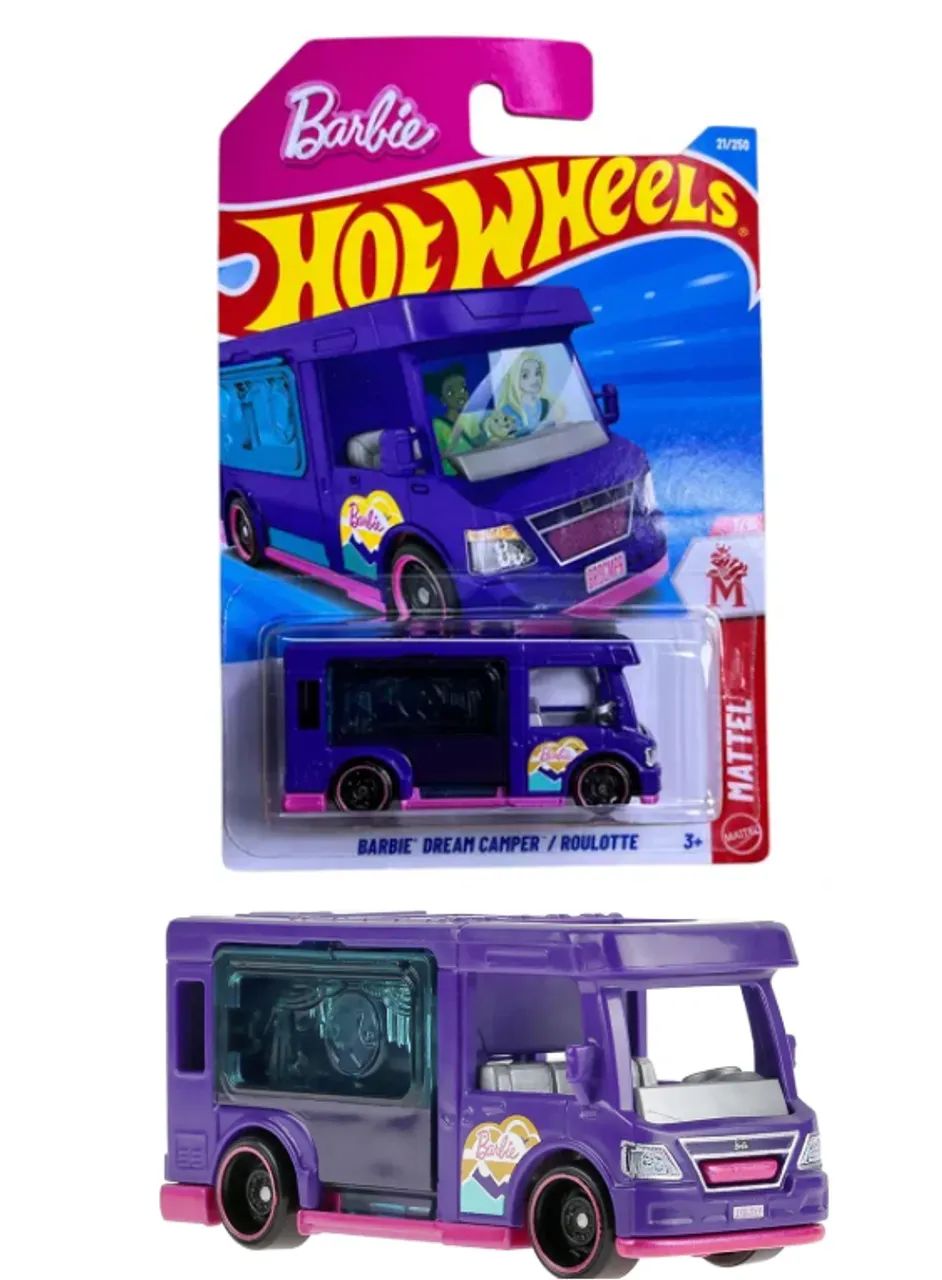 Hot Wheels Barbie Dream Camper / Roulotte | 1:64 - Roxa