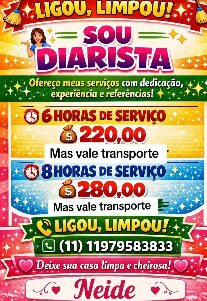Serviços Gerais(Doméstico)