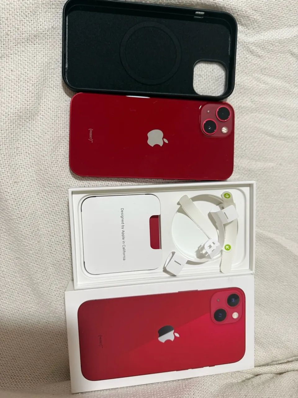 iPhone 13 128gb Red PERFEITO - Foto 2
