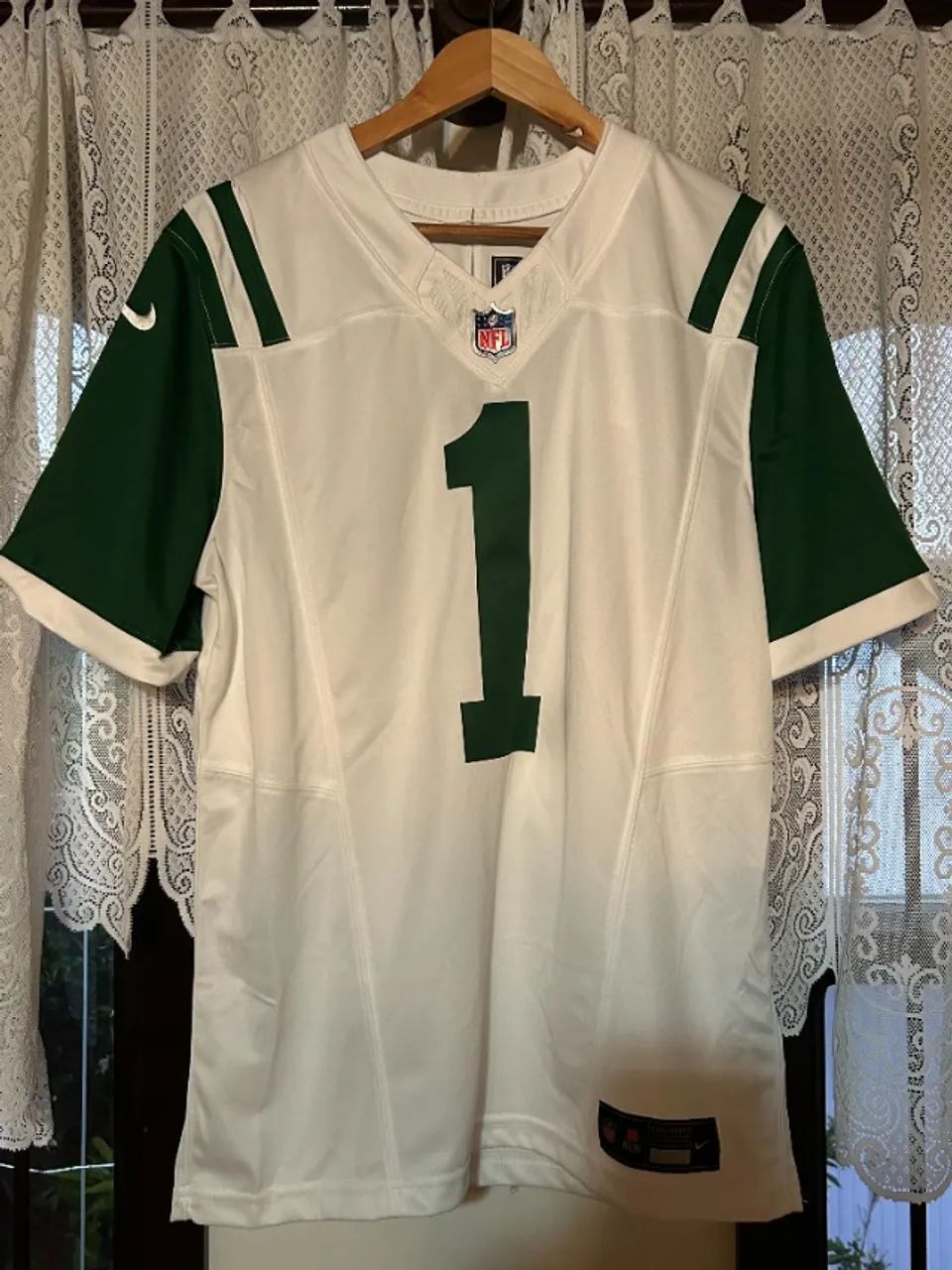 NIKE NFL STEWART アメフトシャツ USA Camisa NFL New York Jets Sauce Gardner - Nike Vapor FUSE Original
