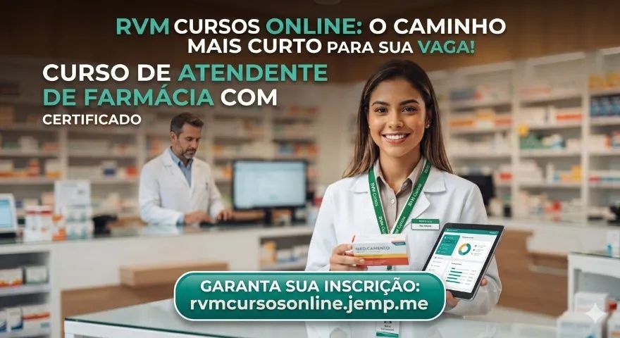 Curso Online de Atendente de Farmácia
