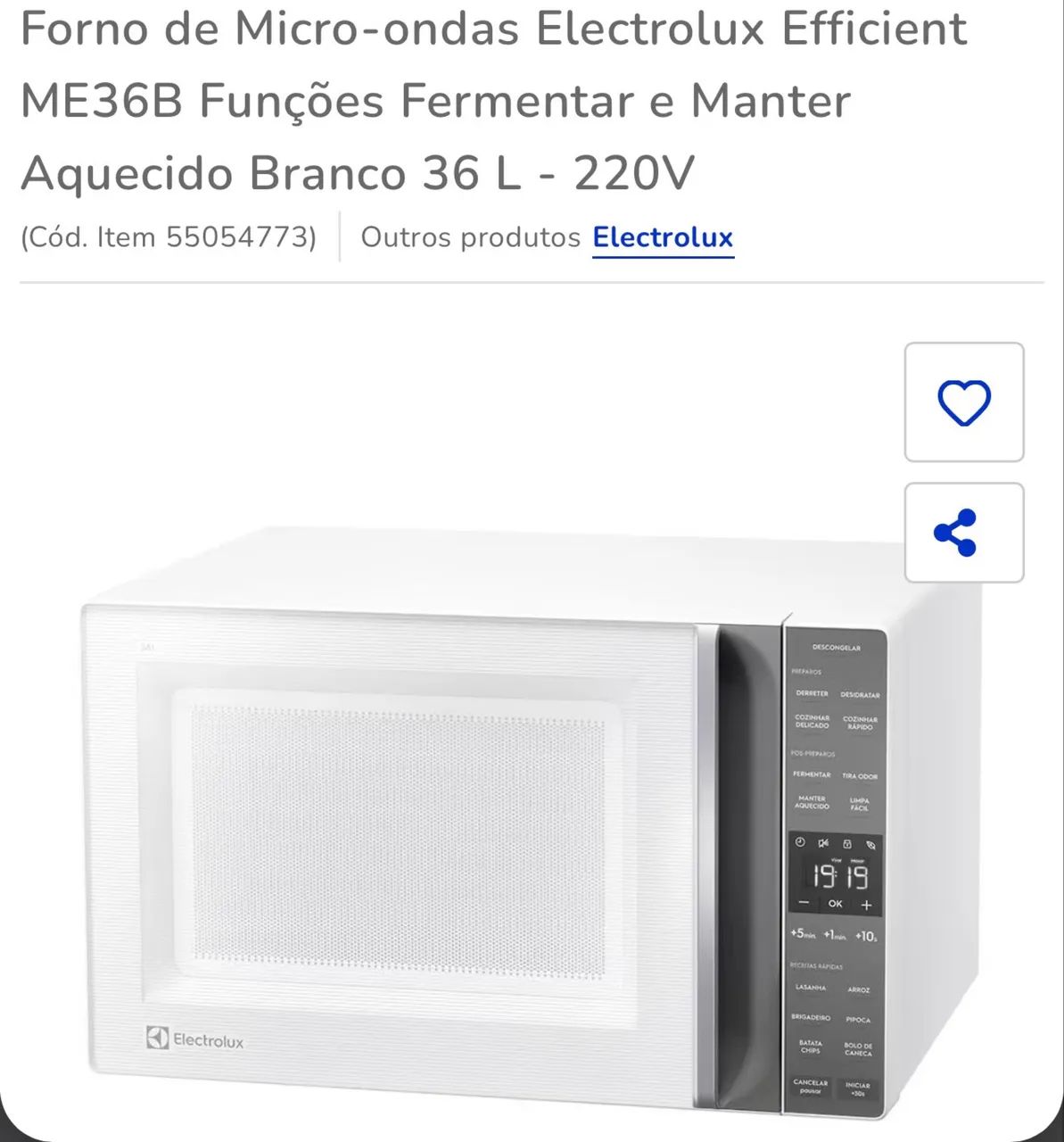 Microondas  - Foto 2
