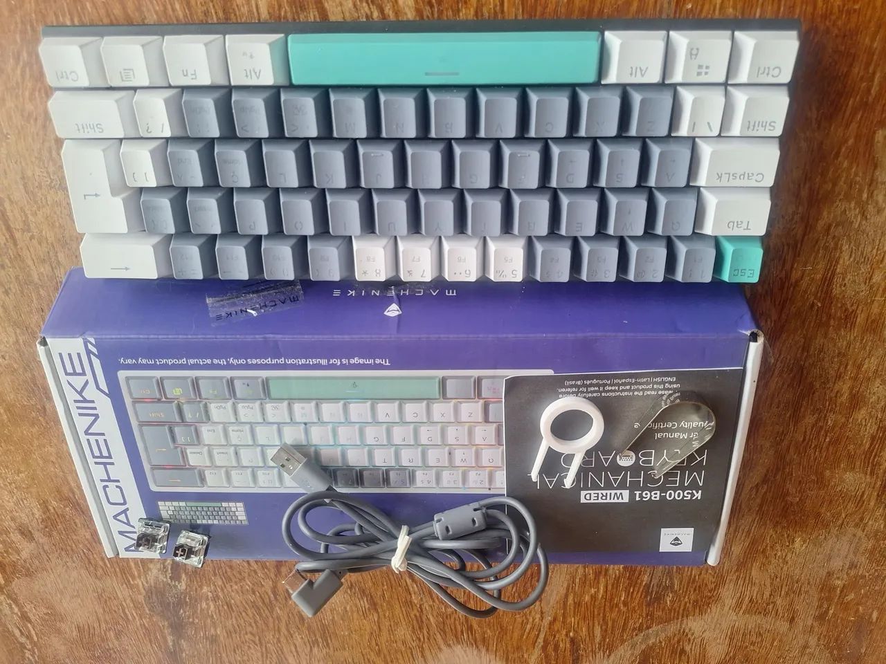 Teclado Gamer Mechenike Ajazz 60%