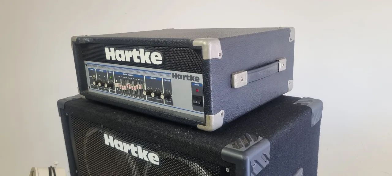 ベース Hartke Systems HA3500 + XL-Series 4x10 Conjunto/Combo Hartke (HA3500 + Vx 410) - Instrumentos musicais
