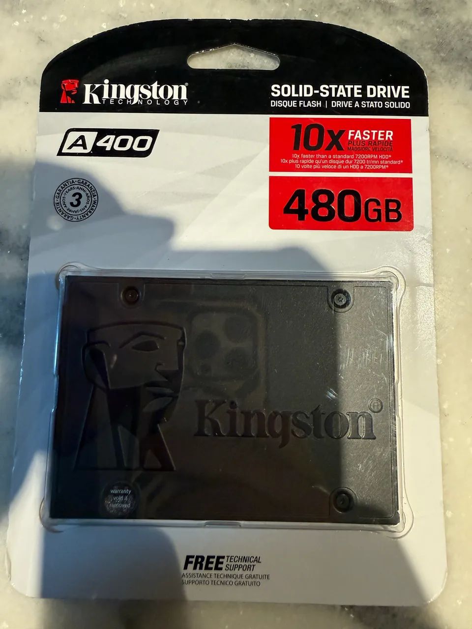 HD SSD kingston 480gb lacrado - Foto 3