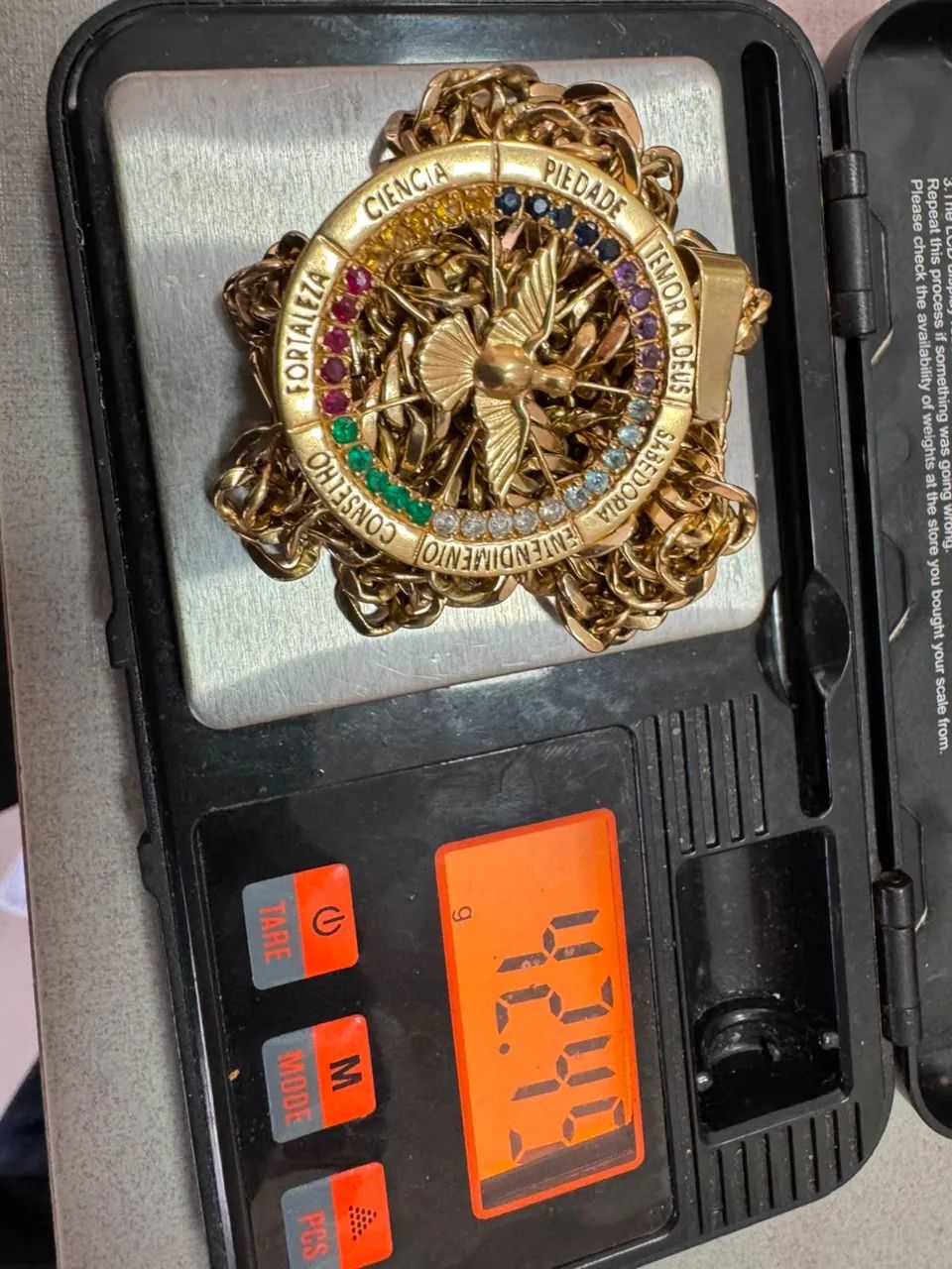 Correntes de ouro 18k procedência garantia eterna - Foto 5
