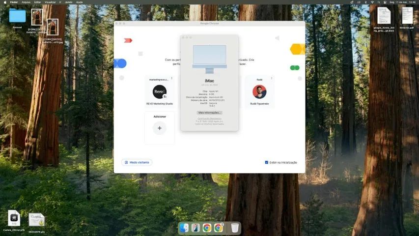 iMac M1 2021 Azul ? Excelente Estado - Usado - Computadores e