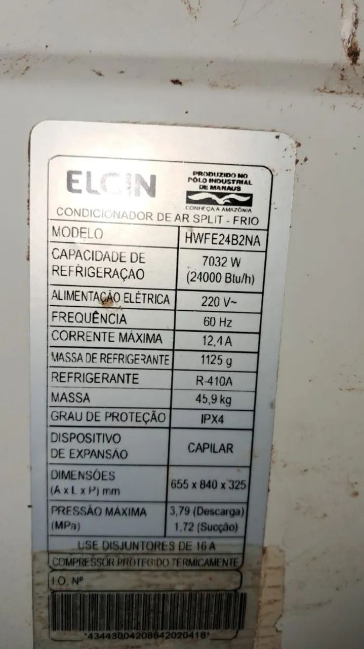Ar condicionado 24 mil BTUS  - Foto 2