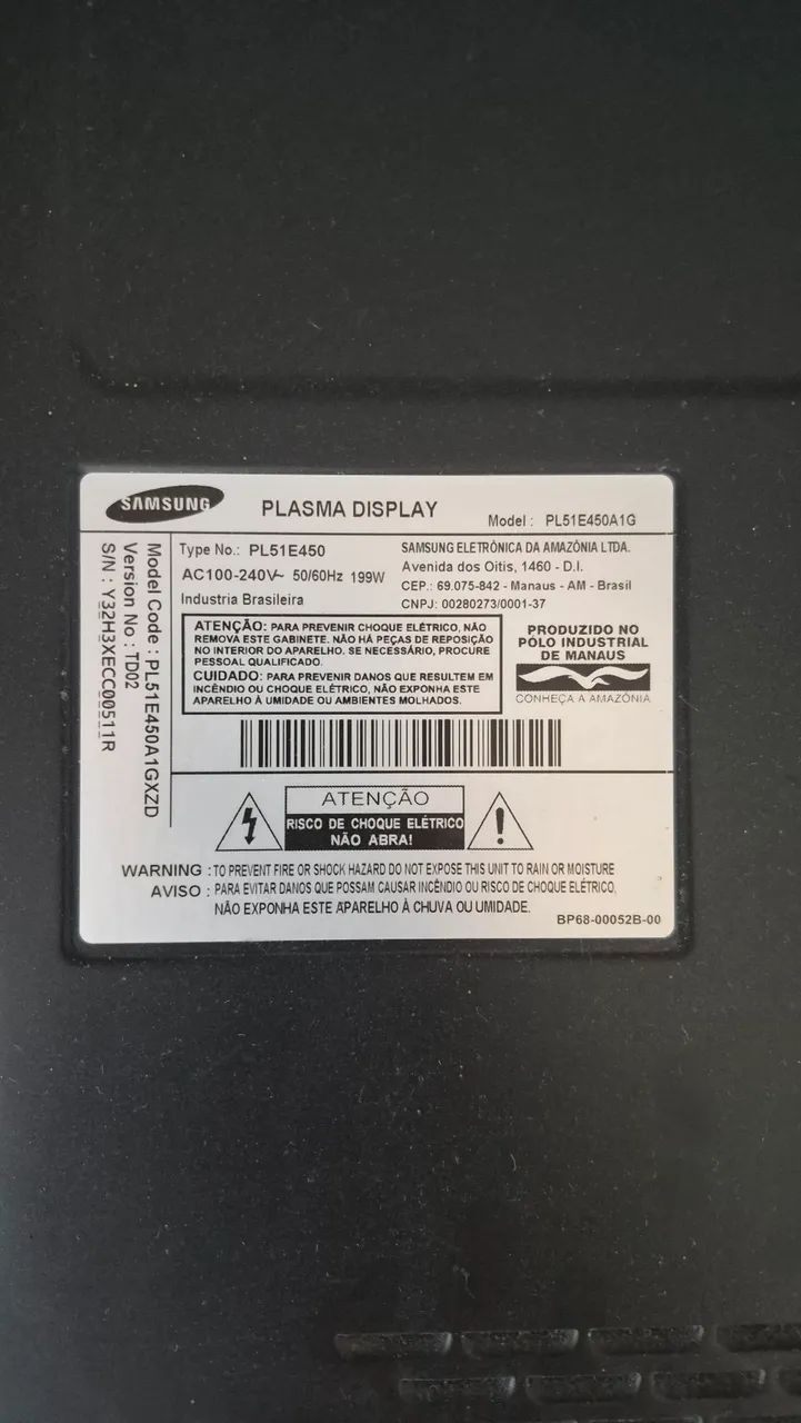 TV Samsung Plasma 51? + Amazon Fire TV Stick - Ótimo Estado - Foto 3