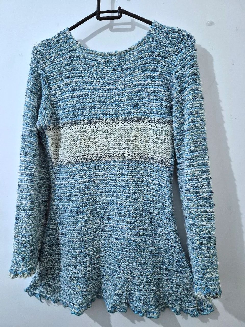 Blusa de tricô feminina 