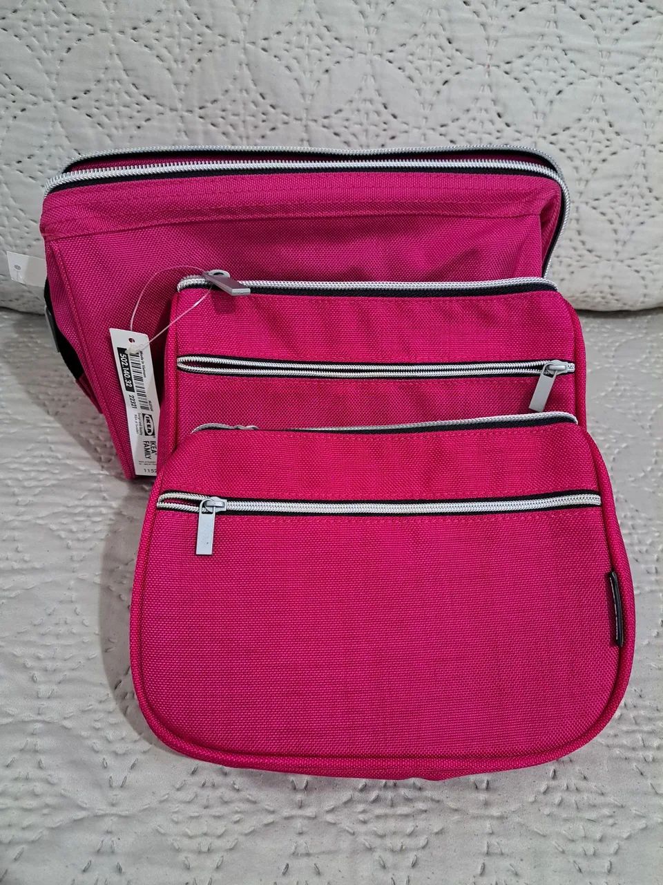 Kit Trio Necessaire IKEA Rosa - Foto 2