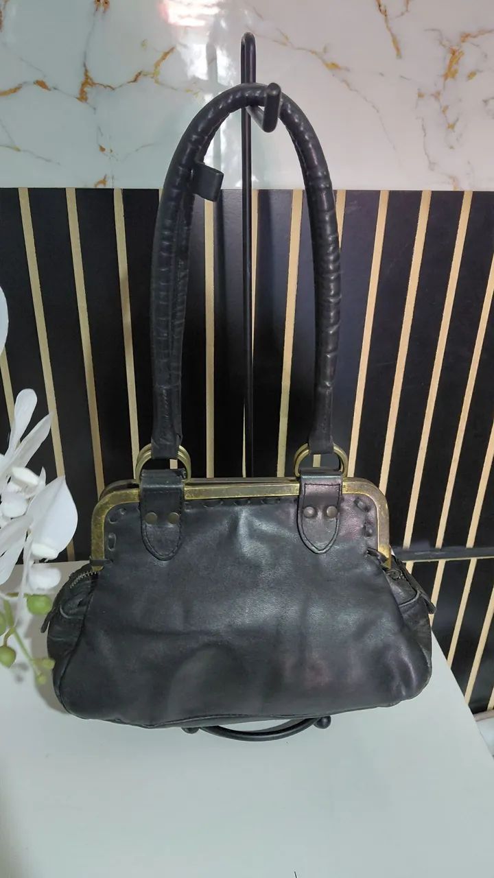 Bolsa couro legítimo  - Foto 3