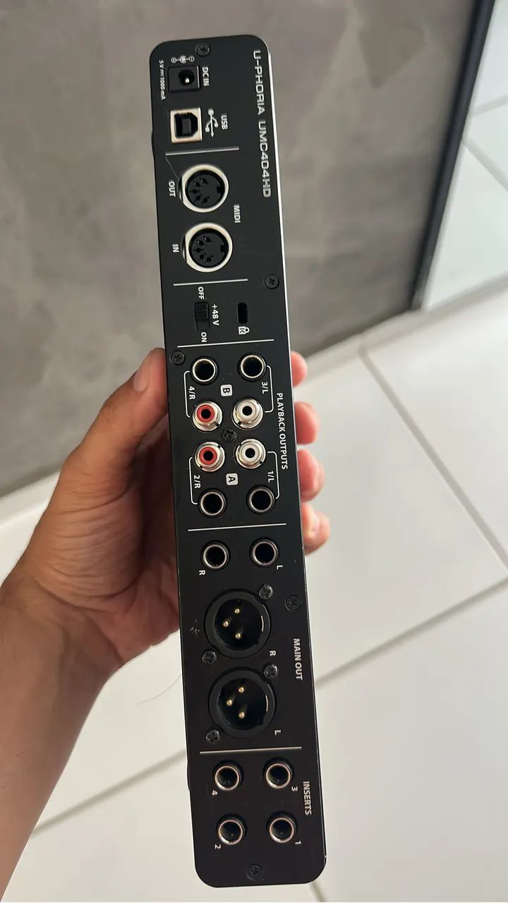 Placa de Áudio (behringer UMC 404 HD) (PROMOÇÃO) - Foto 3