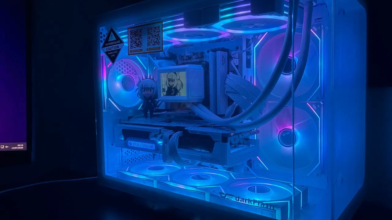 PC Gamer FULL WHITE de Última Geração - Foto 3