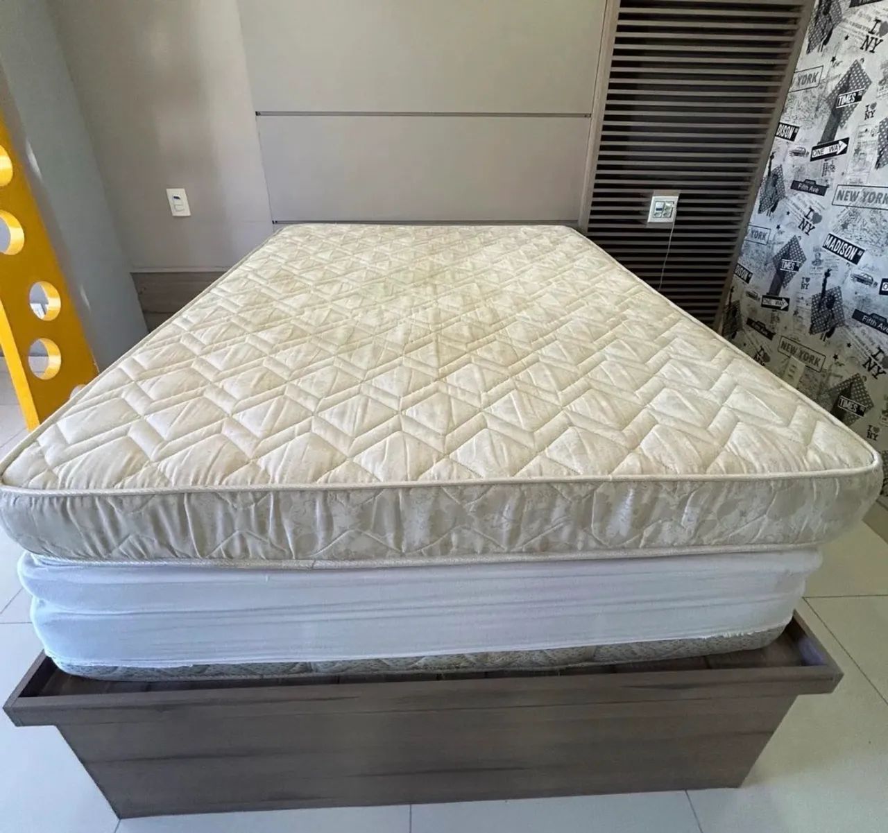 COLCHÃO CASAL D60 ORTOPÉDICO BOM PASTOR - Foto 4