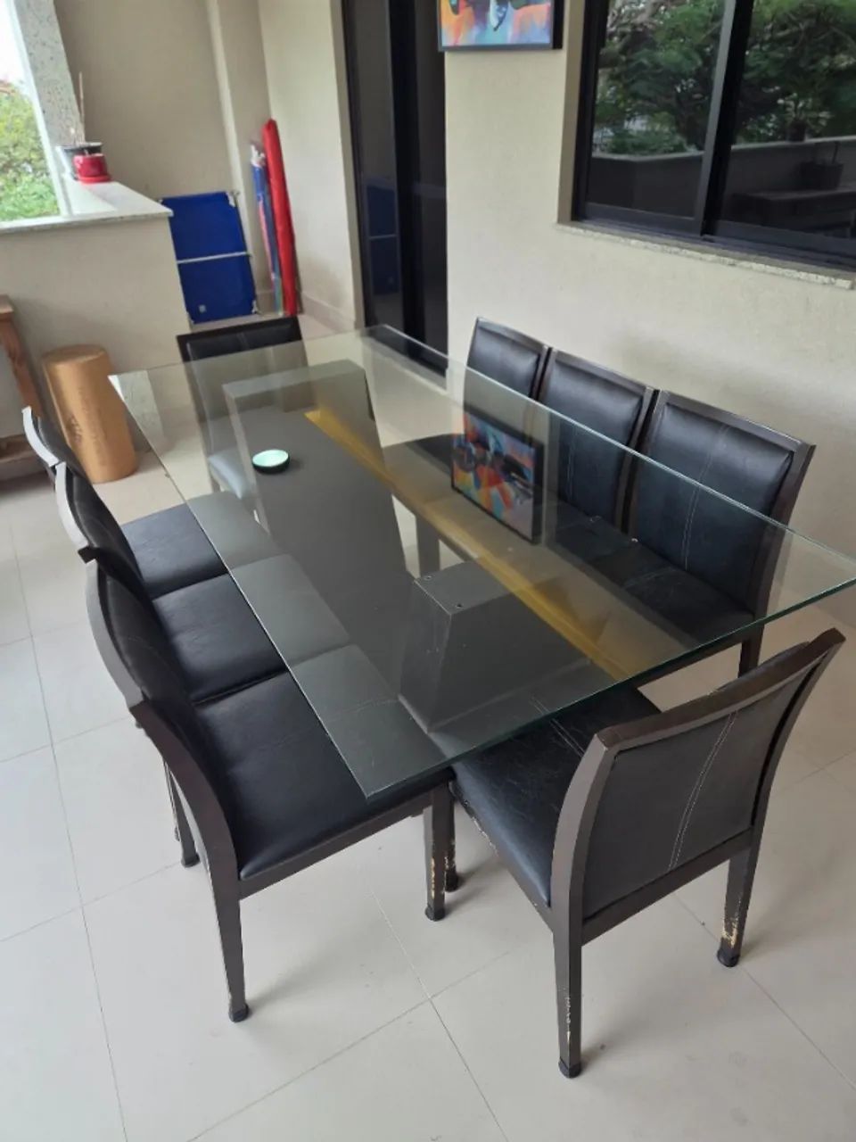 Tampo de mesa em vidro - Foto 3