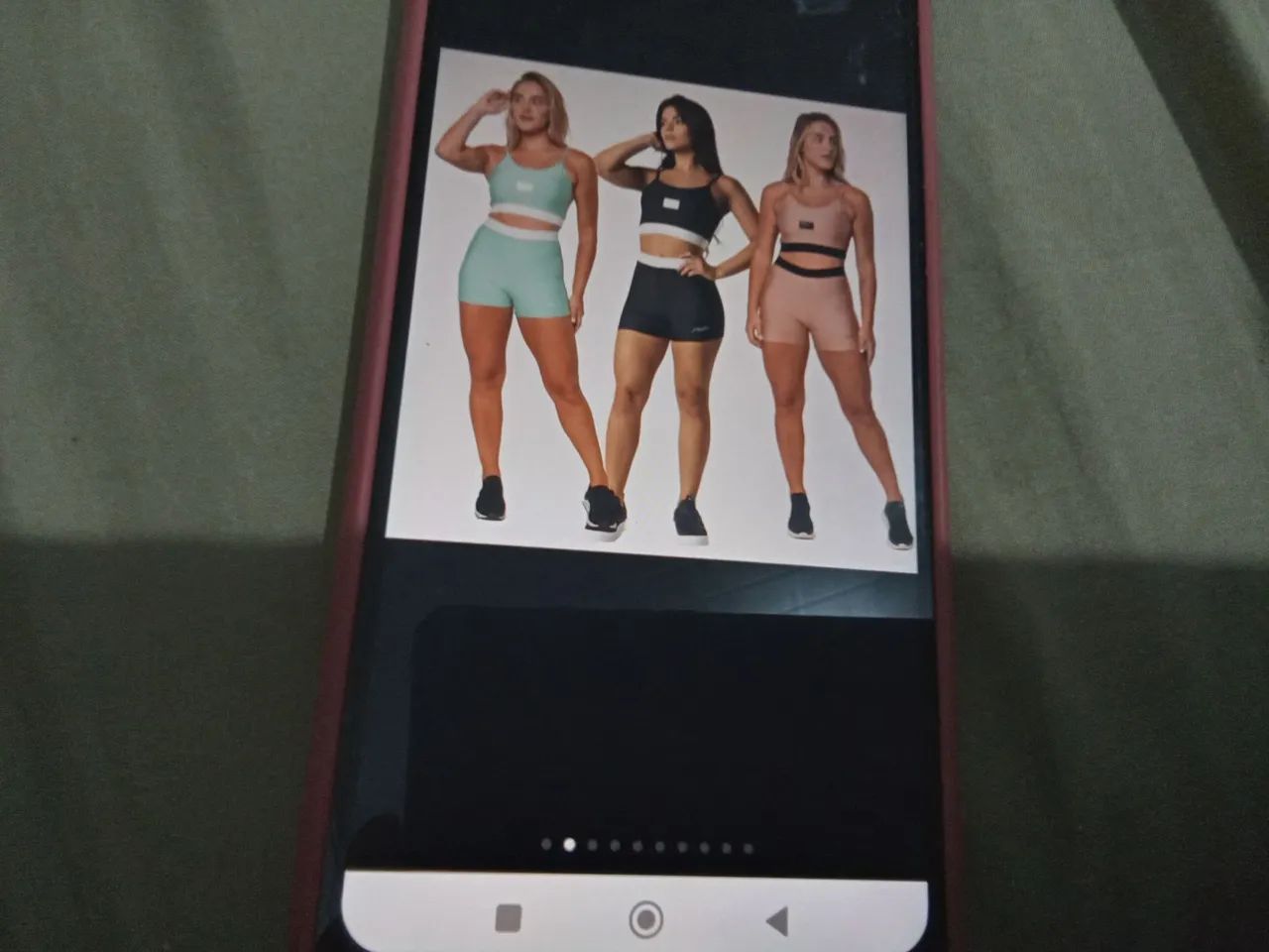  Vendo esse conjunto de shorts e Blusa para academia 