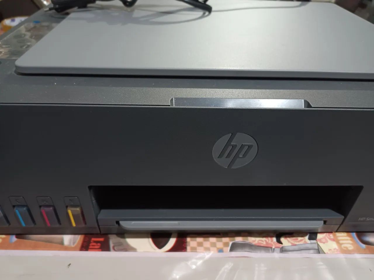 Impressora HP Semi nova Smart Tank 584 Wifi e Cabo Incluso  - Foto 4