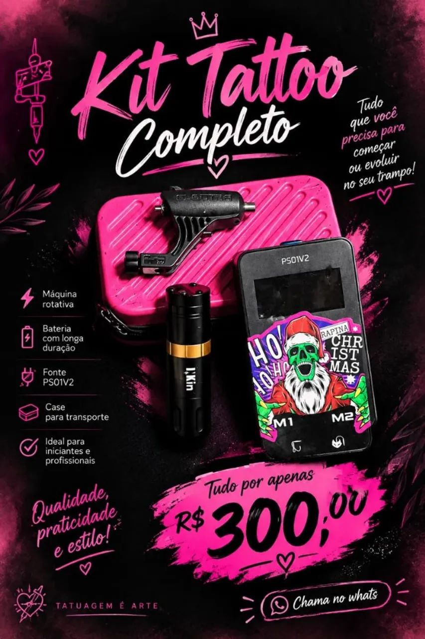 Máquina de tatuagem  - Foto 2