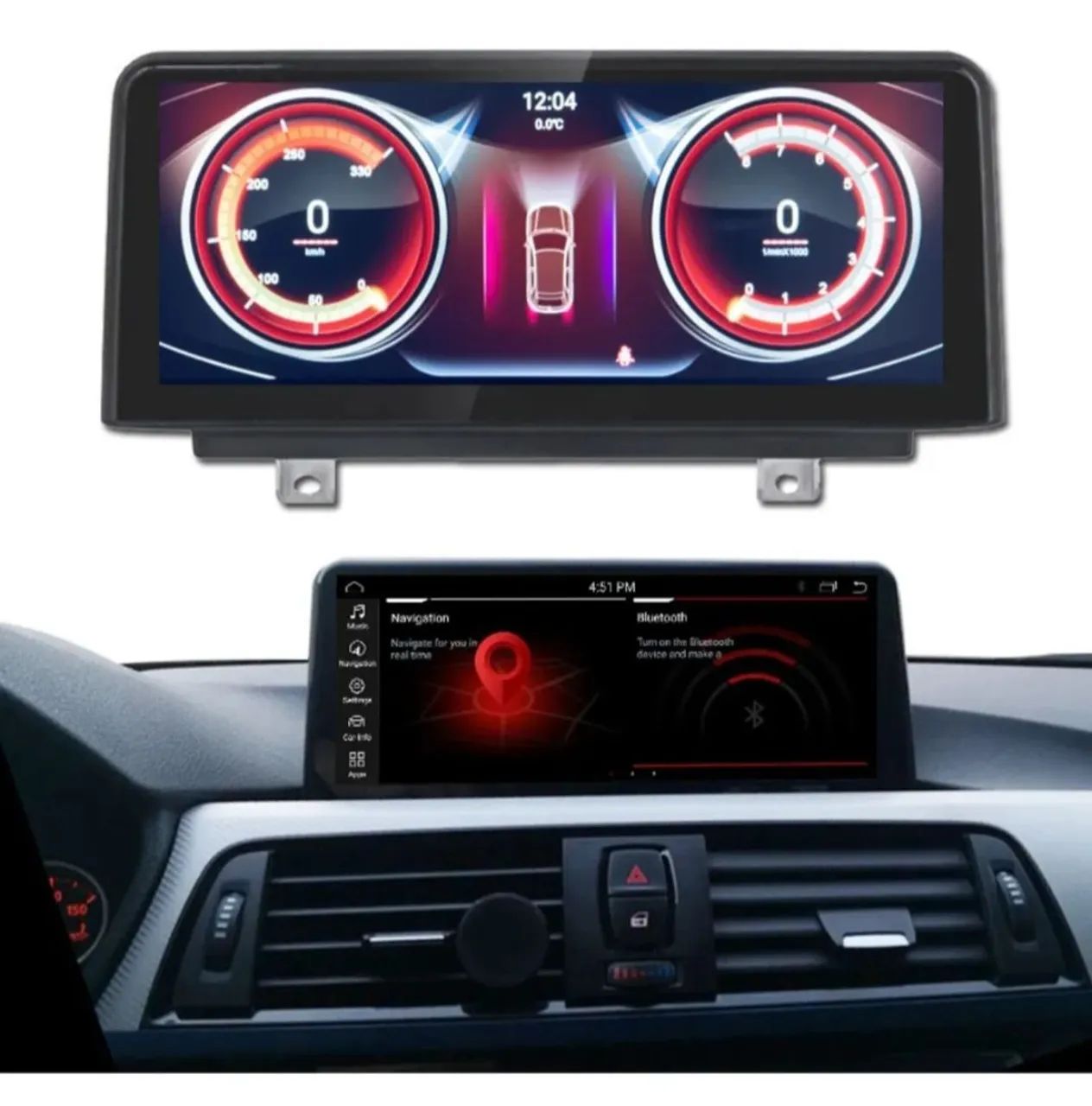 Central Multimídia bmw 10.25 Android e carplay  - Foto 2