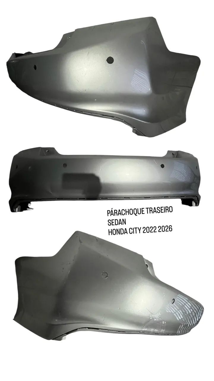 PARACHOQUE TRASEIRO HONDA CITY 2009 2013