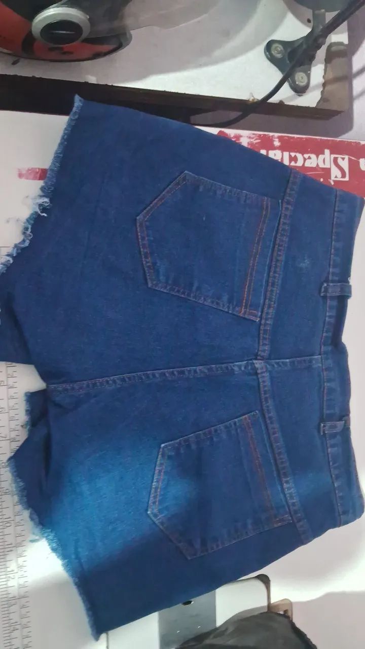 Shortes jeans 38 e 40 - Foto 3