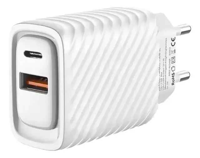 Carregador Inteligente 40w Com Porta Usb E Tipo-C - Foto 2