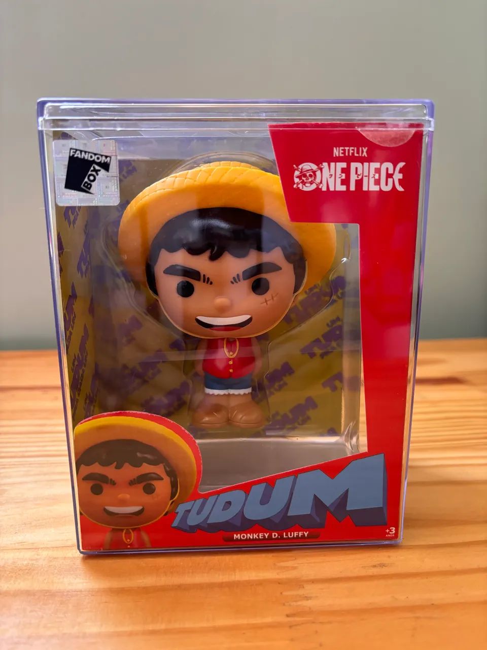 Boneco Luffy One Piece Fandom Box (Netflix) - Original - Foto 2