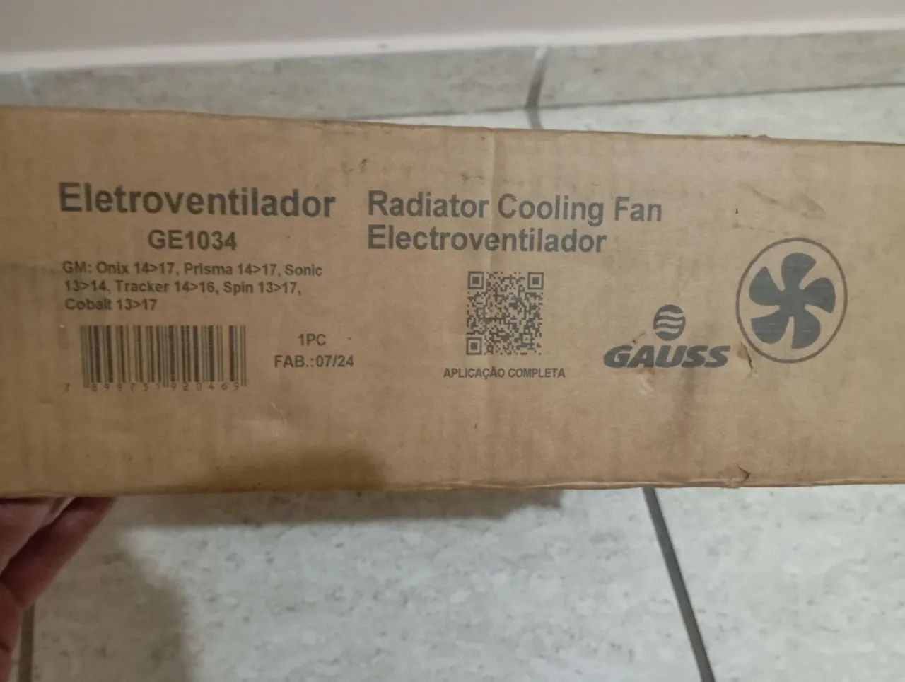 Ventoinha onix Cobalt Tracker  - Foto 4