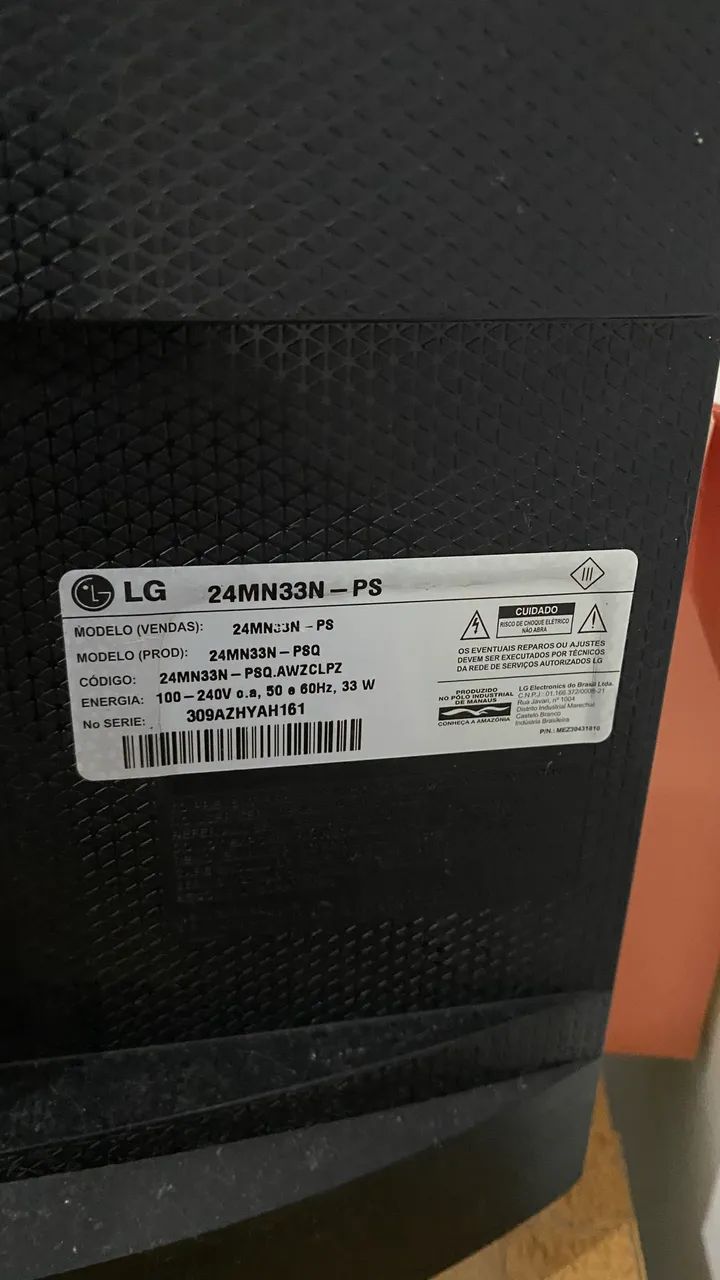 TV Monitor LG 24 polegadas  Full HD entrada HDMI - Foto 4