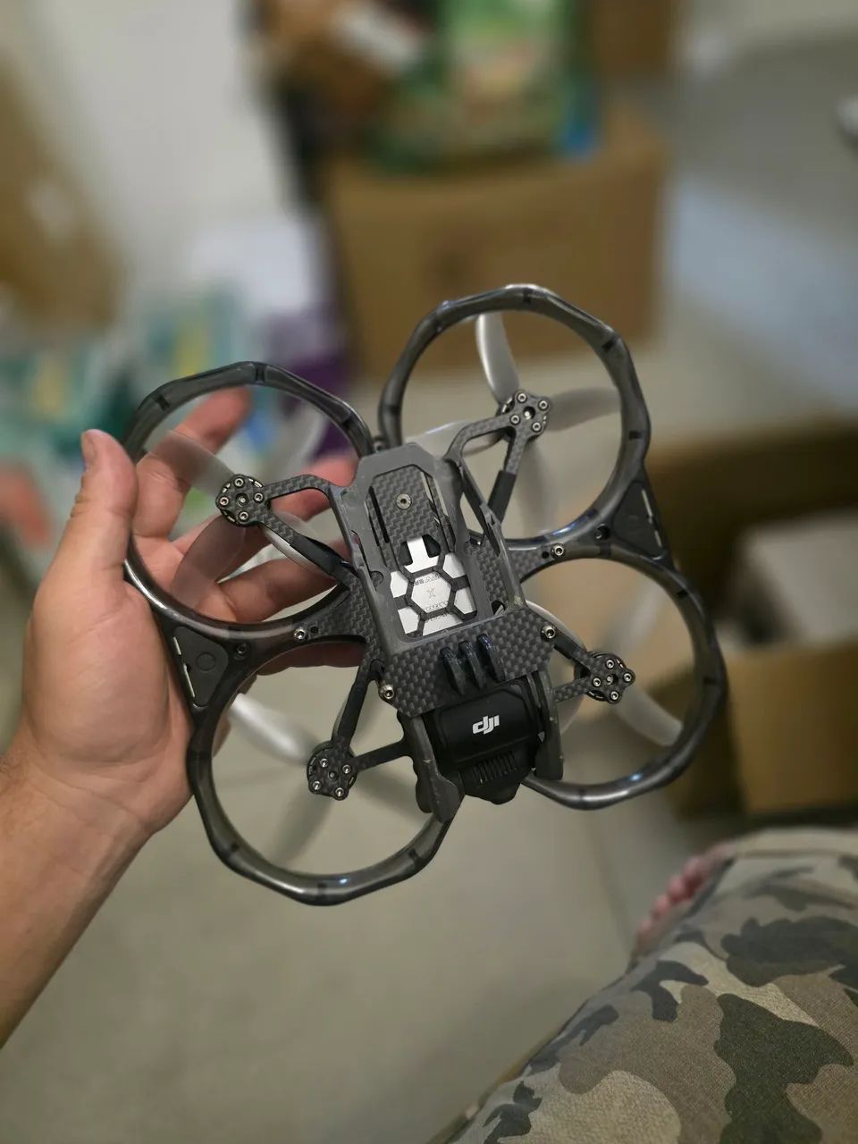 Drone DJI avata melhorado com motor axis e frame axis encaixa gopro - Foto 2